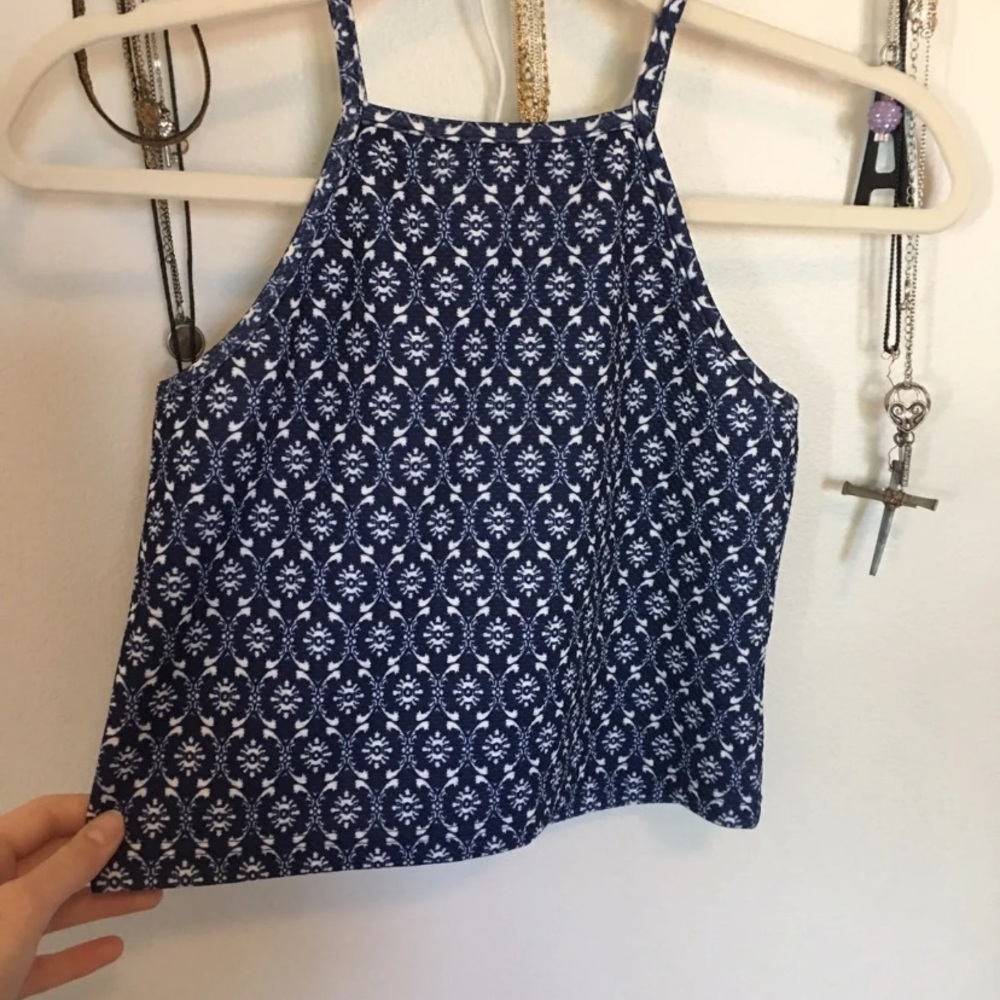 halter crop top - Picture 2 of 3
